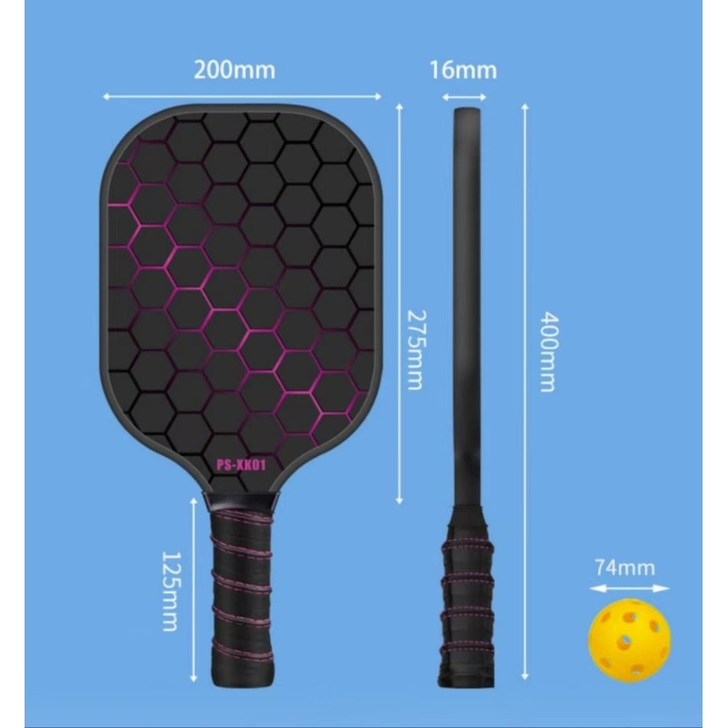 Ultra-Lightweight Padel Racket for Enhanced Speed and Precision