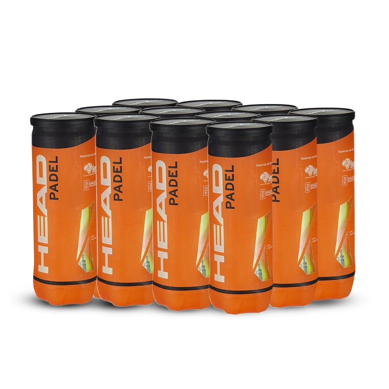 Head Padel Ball - 12 Pack Bundle (12xCans)