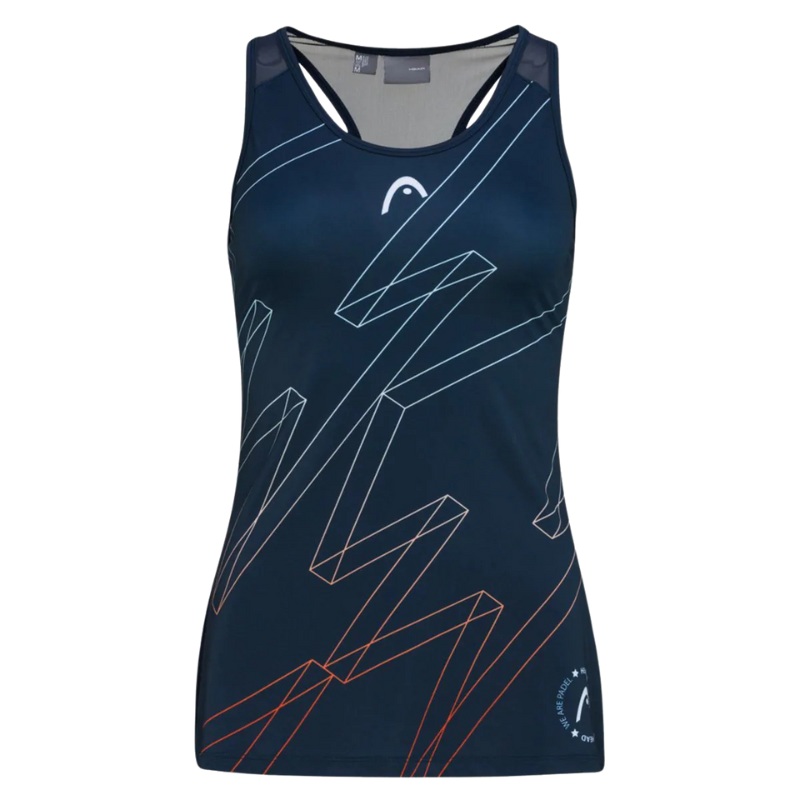 Dbardeur Head Play Tech Tank Femme Bleu