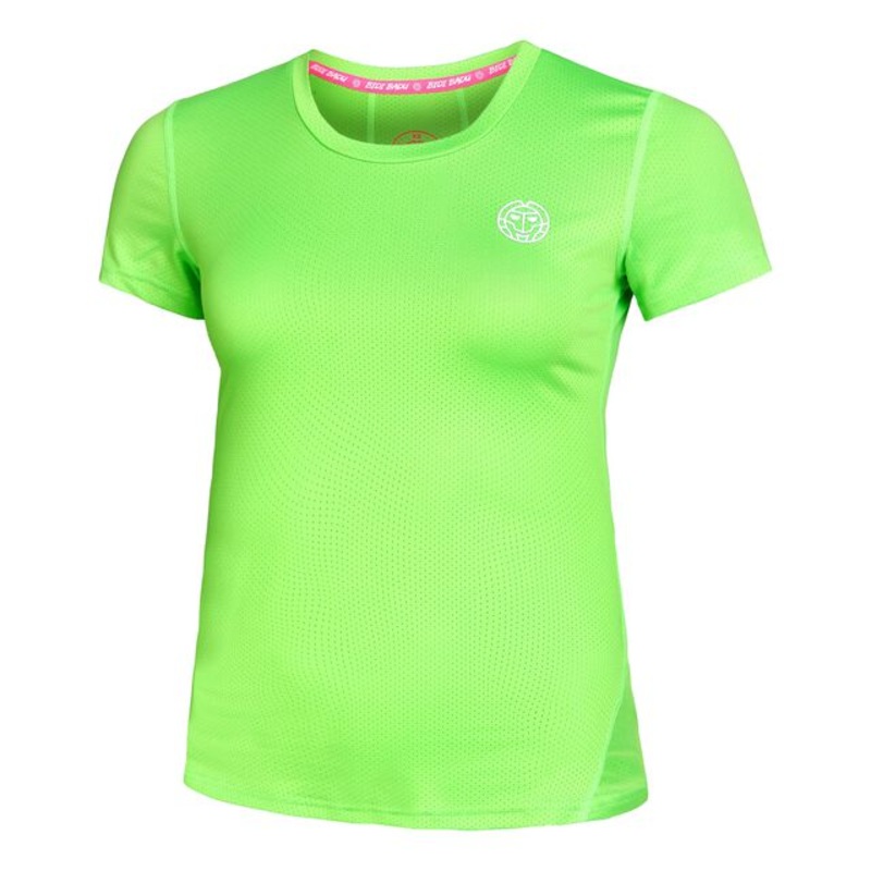 Eve Tech Roundneck T-Shirt Women - Neon Green