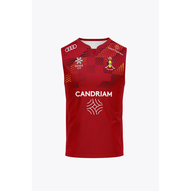 Official Belgium Men Singlet | Red