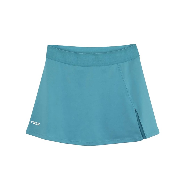 NOX Pro Women's Padel Skirt with built in Short 2023 Capri Blue