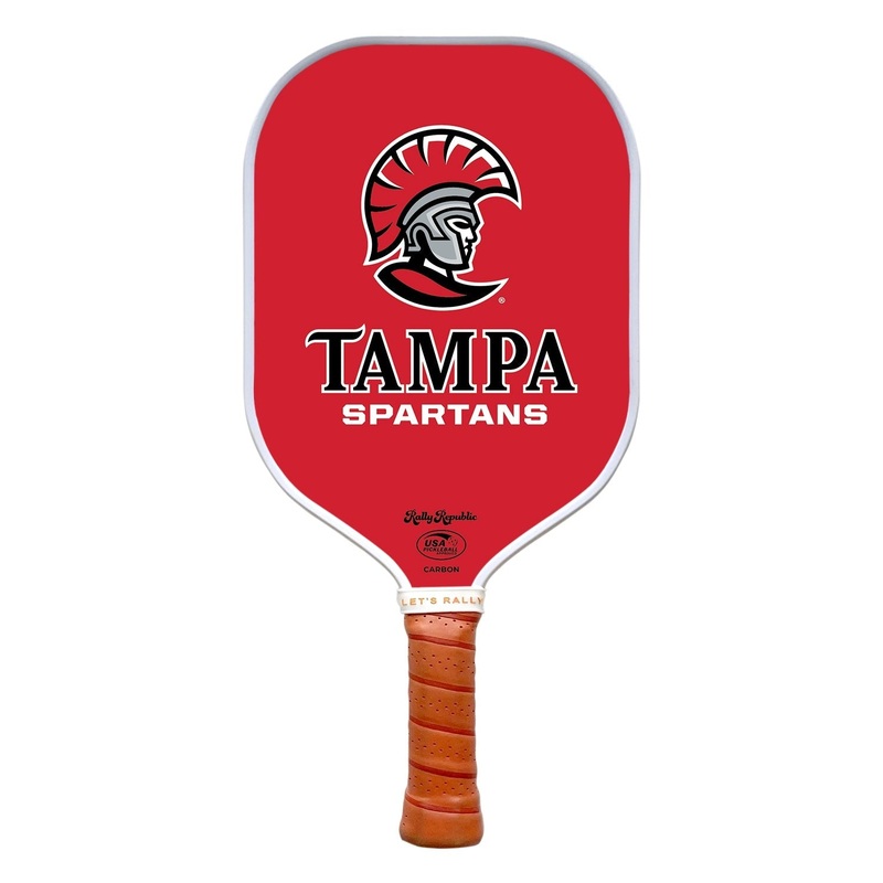 Rally Republic PIckleball Paddle - Tampa Spartans Red Spartan Head