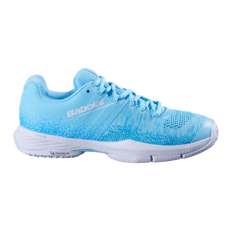 Sensa Women Padel Shoe Women - Light Blue, Red
