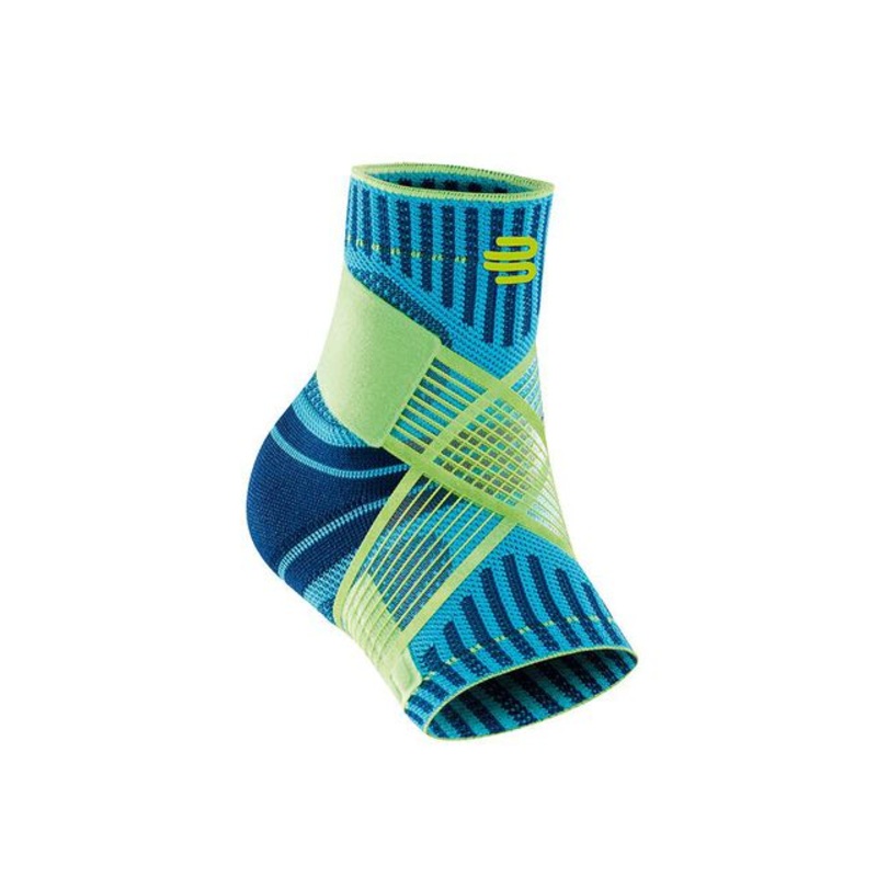 Sports Ankle Support Ankle Brace Right - Turquoise, Lime