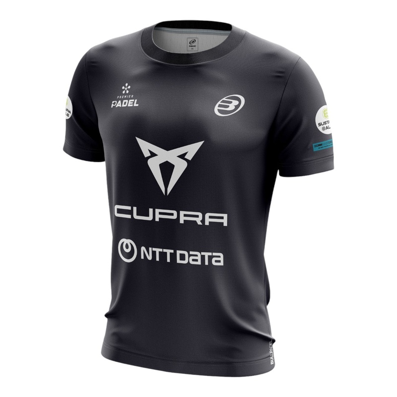 T-shirt Bullpadel Marfi Replica Tello Noir