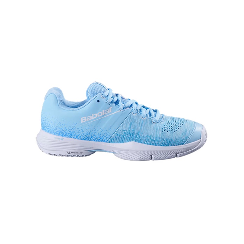 Zapatillas Babolat Sensa Sky Blue/Tigerlily Women 2025