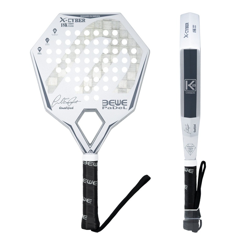 Bewe Sports 2026 Top Quality 18K Sliver Professional Padel Racket Cn Manufacturer Custom Carbon 3K/12K/18K Carbon Padel Rackets