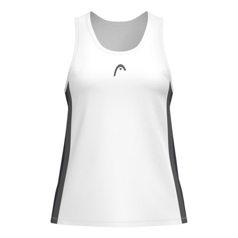 Club 25 Tech Tank Top Women - Dark Blue, White