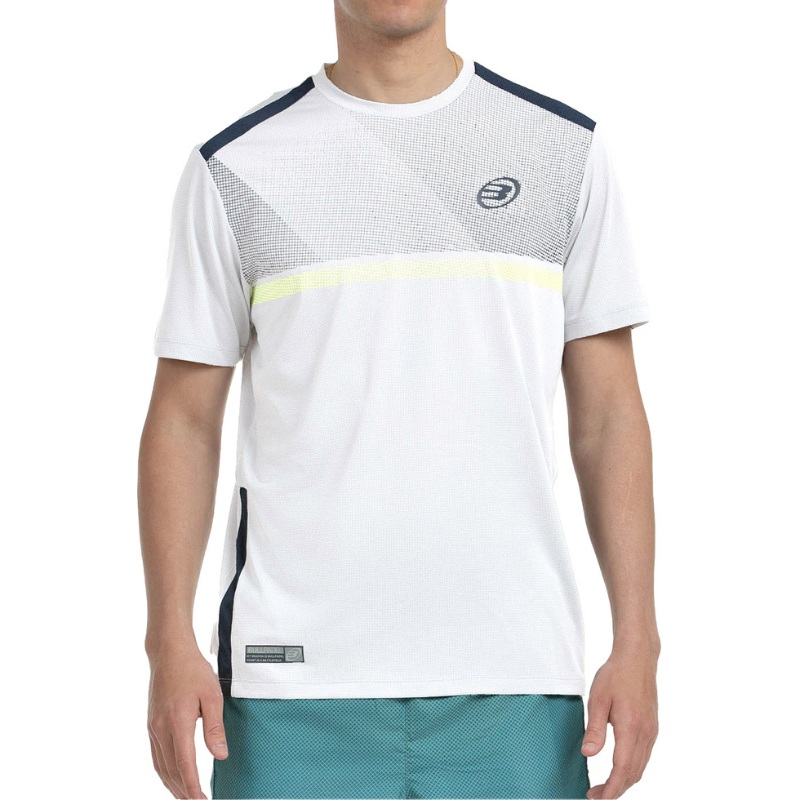 T-shirt Bullpadel Bilao Blanc|S|M|L|XL|XXL