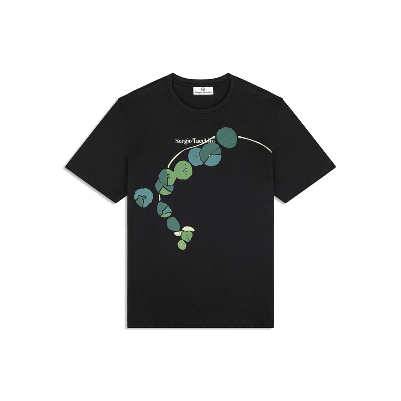 Sergio Tacchini Ramo T -Shirt - Black Beauty