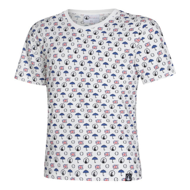 London Statement T-Shirt Men - White, Multicoloured