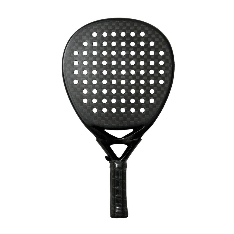 12K Carbon Fiber Racket Frosted Face Padel Is Used by Professional Tournament Players.