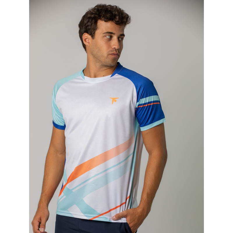 Aero Dash Tee Men|XS|S|M|L|XL|2XL|Arctic White|Energy Wave