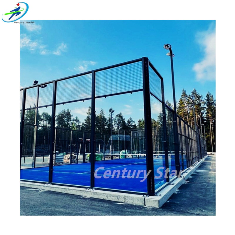 Century Star New Material Hardness EVA Padel Racket Use for Canchas De Padel From China Supplier