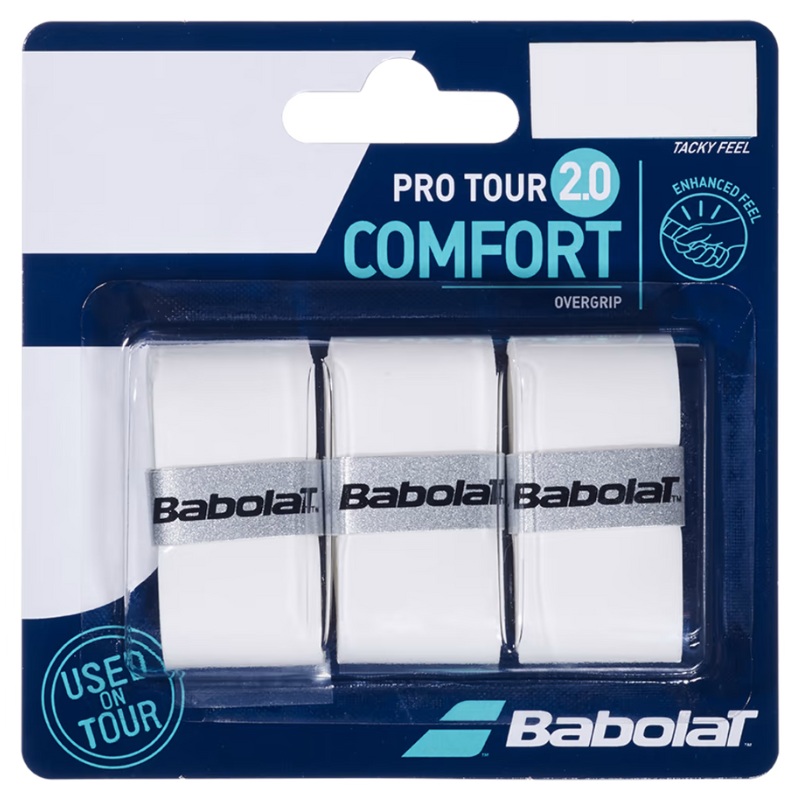 Surgrips Babolat Pro Tour Comfort 2.0 Blanc x3