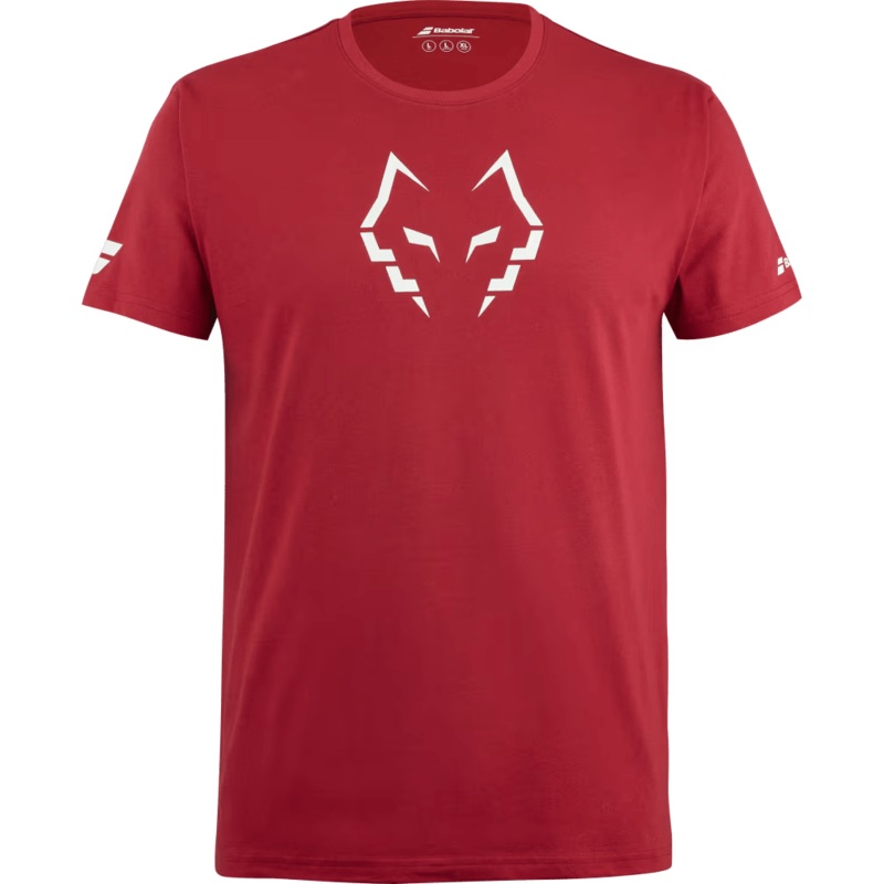 T-shirt Babolat Cotton Tee Lebron Rouge 2024
