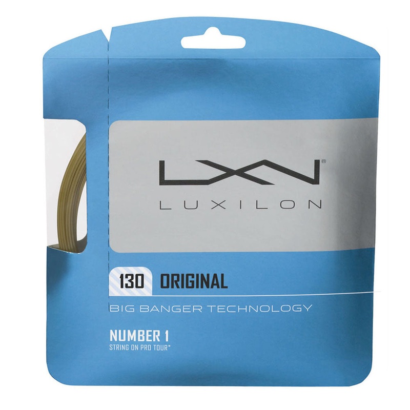 Luxilon Big Banger Original 16/1.30 Tennis String (Natural)