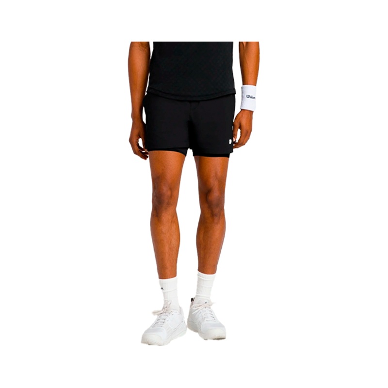 Pantaln Corto Wilson Tournament Negro 2025