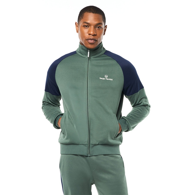 Sergio Tacchini Spacco Track Jacket - Duck Green