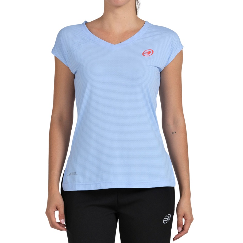 T-shirt Bullpadel Covelo Bleu Femme