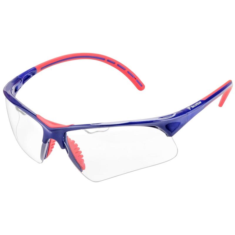 Tecnifibre Squash Eyeguard|Blue/Red|Black/Orange|White/Green