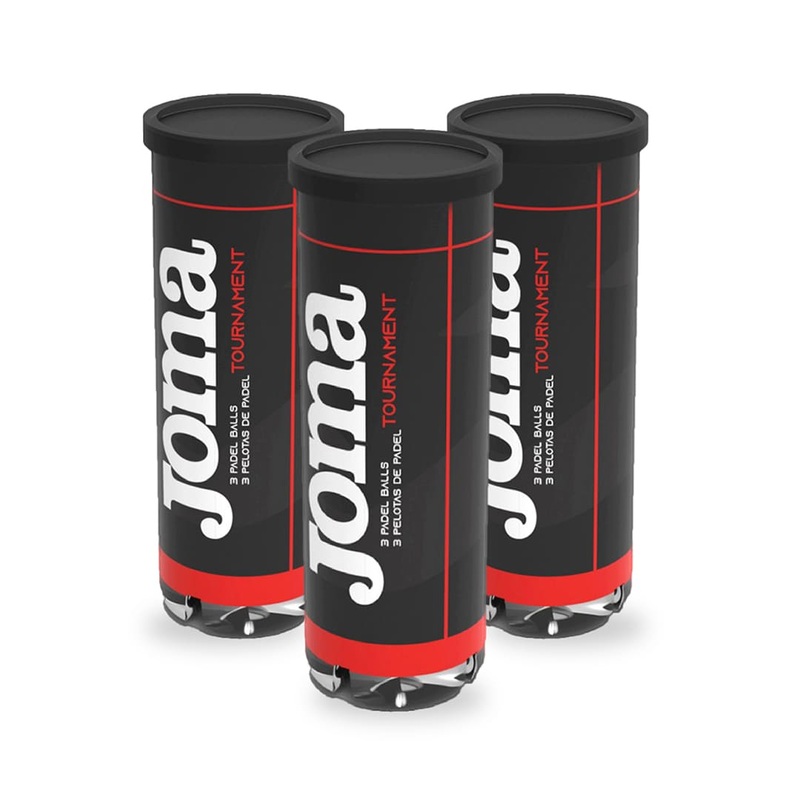 Joma Tournament Padel Ball - 3 Pack Bundle (3xCans)