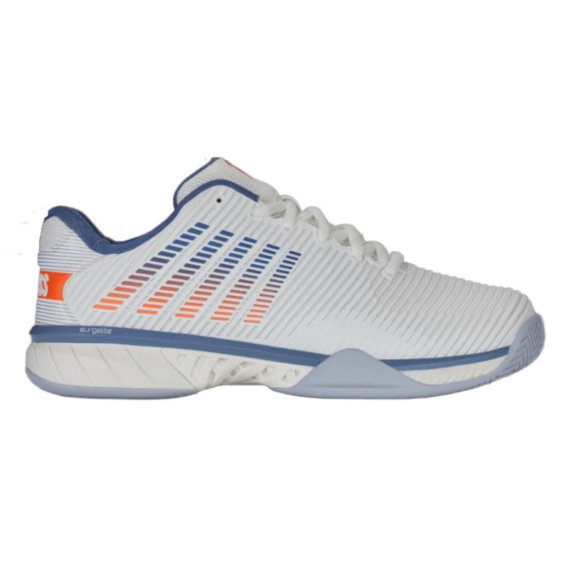 K-Swiss Hypercourt Express 2 Wide Men's Tennis Shoe (Lucent White/Blue)