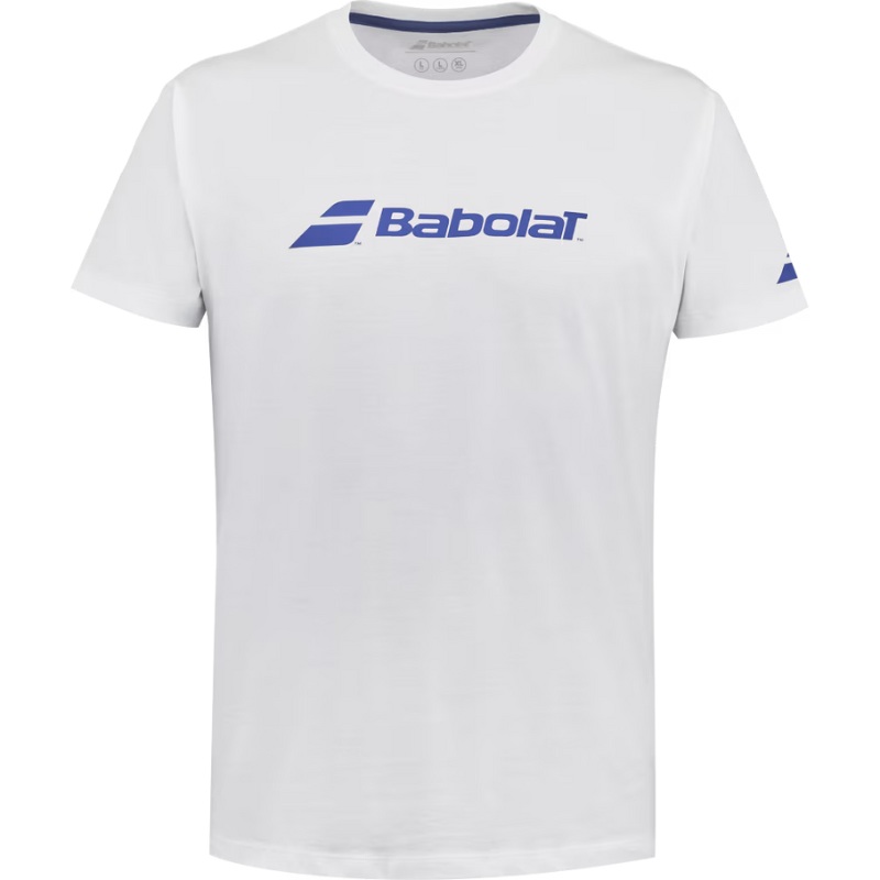 T-shirt Babolat Exercice Tee Blanc Junior Boy