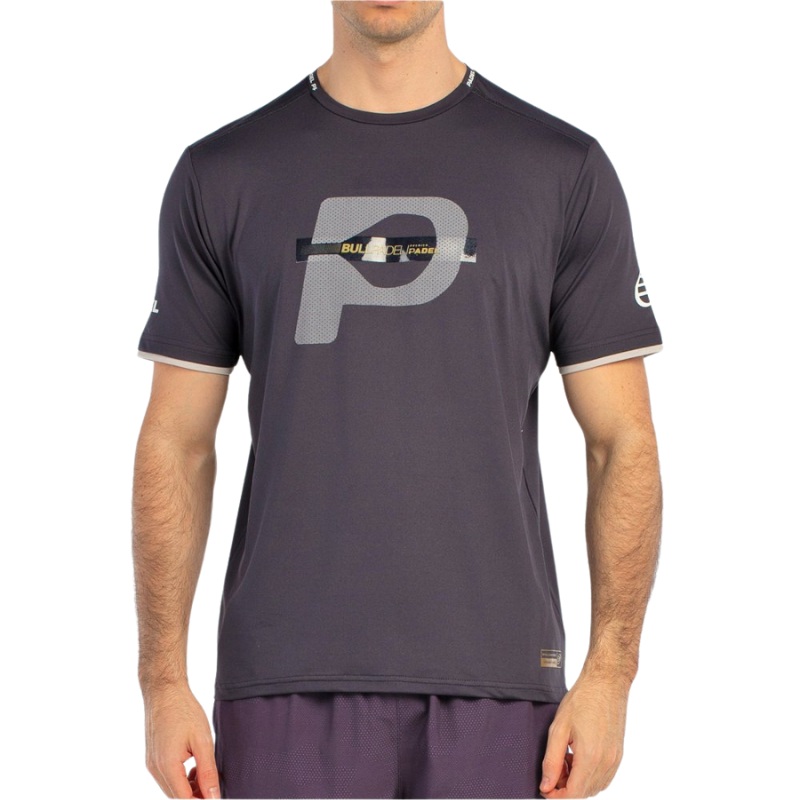 T-shirt Bullpadel Bises Noir|S|M|L|XL|XXL
