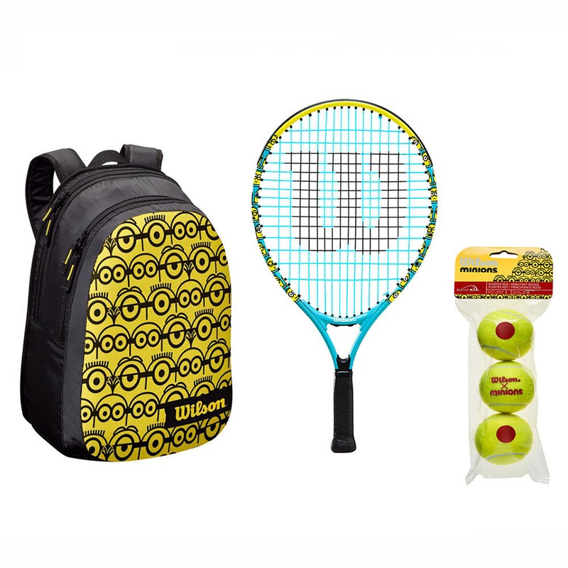Wilson Minions 2.0 19 Junior Tennis Racquet / Bag / Balls