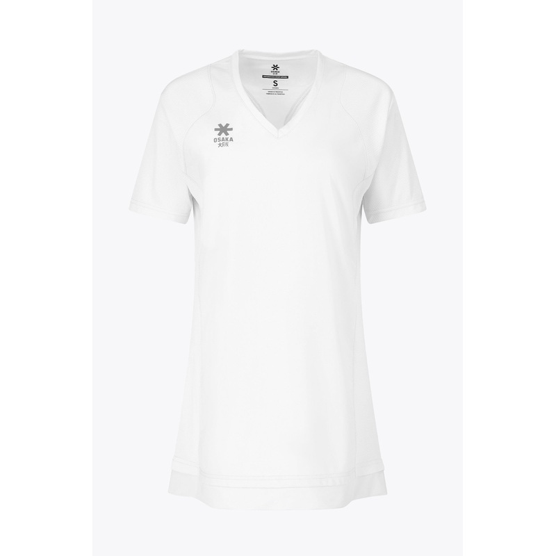 Osaka Women V-Neck Tech Dress | White