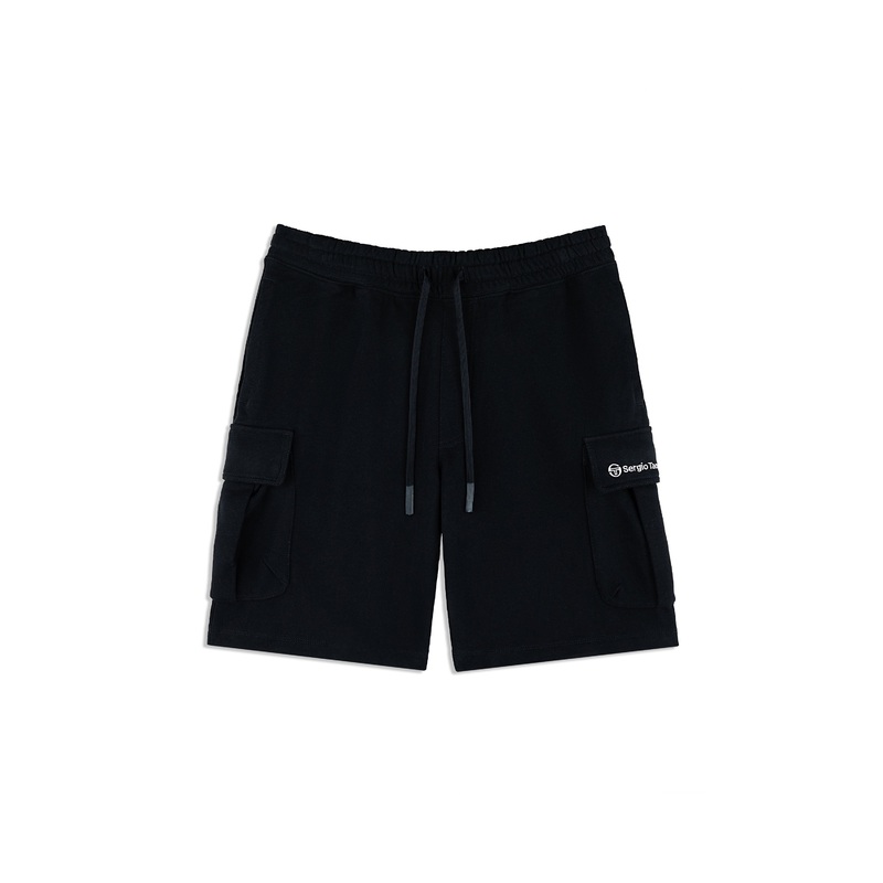 Sergio Tacchini Dario Cargo Shorts - Black Beauty