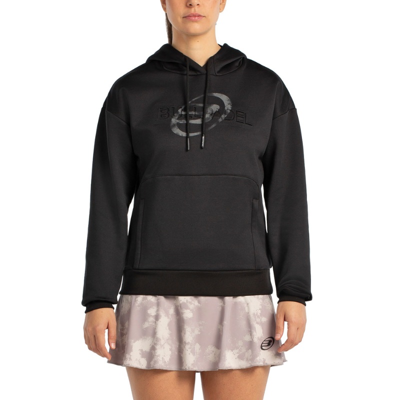 Sweat Bullpadel Befas Noir Femme