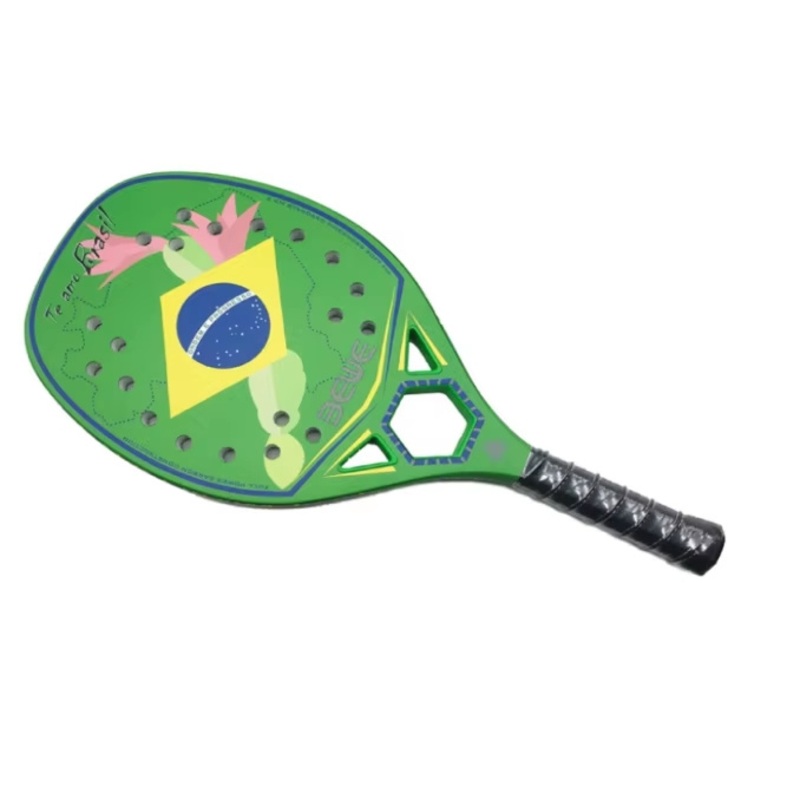 Anxspin Pure Tour Custom Design Low MOQ Paddle Tennis Full Carbon Soft EVA Tennis Paddle Badminton Shuttlecock Racquet Beach Tennis Padel Racket