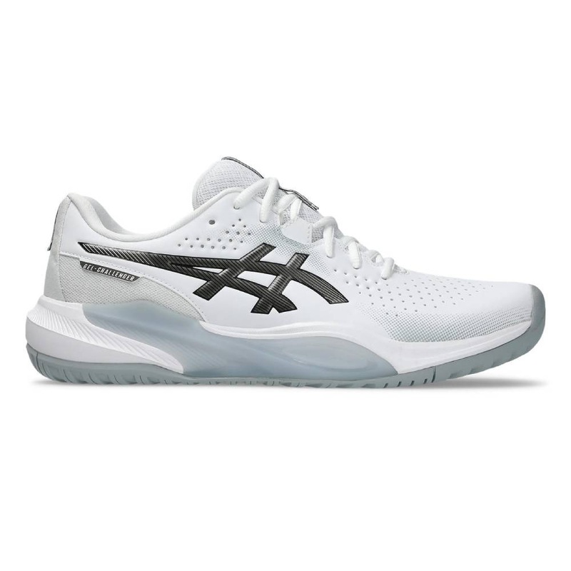 Asics Gel Challenger 15 Men's Tennis Shoe (White/Gunmetal)