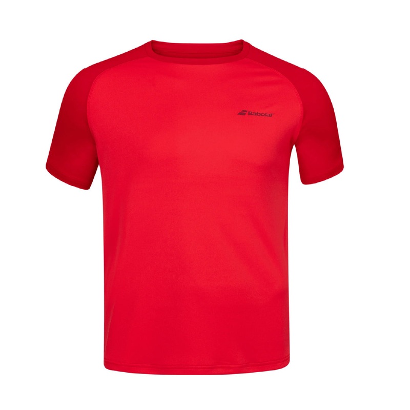Babolat Crew Neck Tee Red|S|M|L|XL|XXL