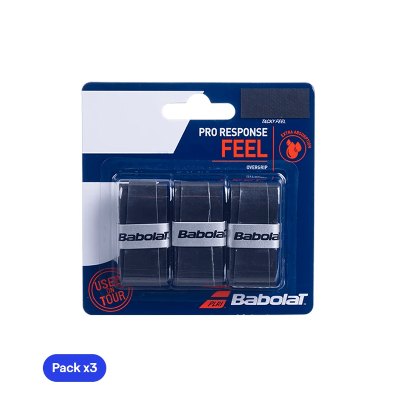 Overgrips Babolat Pro Response Negro (Pack x3)