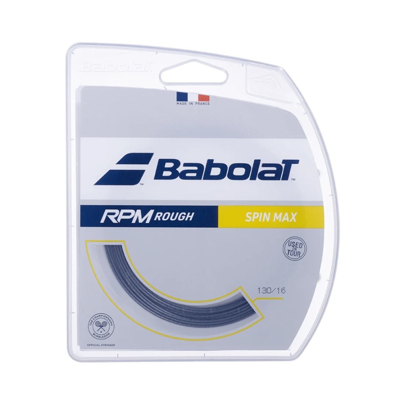 Babolat RPM Rough 16/1.30 Tennis String (Black)