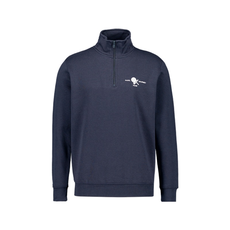 Sudadera Padel Team Gourmet algodn azul marino