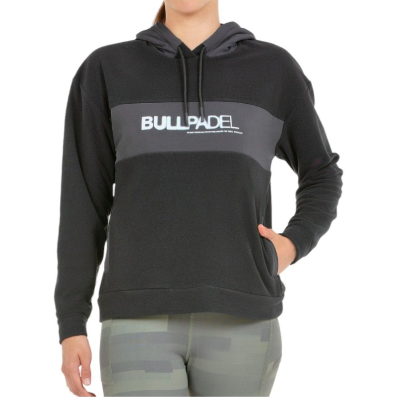 Sweat Bullpadel Neque Noir Femme