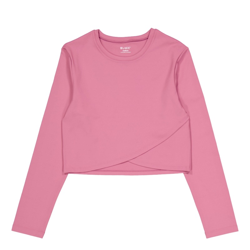 Ella Overlap Long Sleeve Top Mellow Mauve