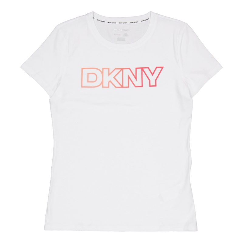 Ombre Outline Logo C White/trop Peach