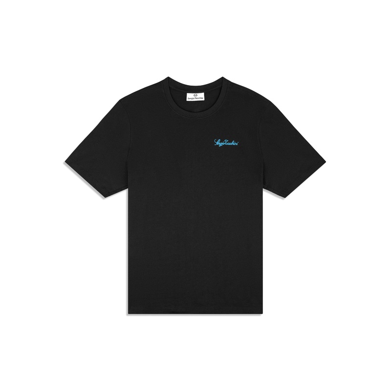 Sergio Tacchini Mossa T -Shirt - Black Beauty