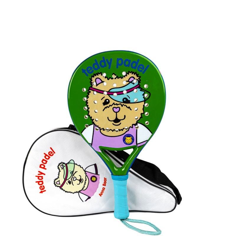 Teddy Padel Kids Racket - Anna Bear