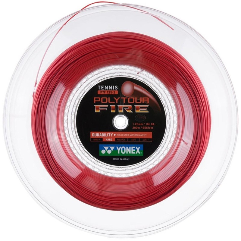 Yonex PolyTour Fire 16 1.30mm/200M Tennis String