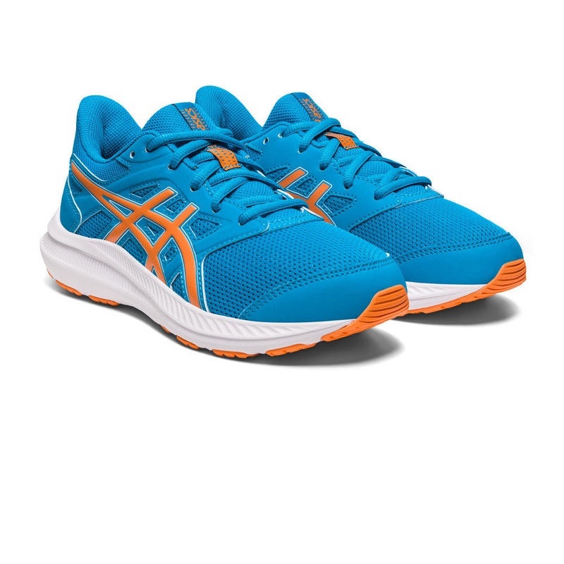 Asics Jolt GS Kids Shoes|Hot Pink|Directoire Blue / Orange|3|4|5|6