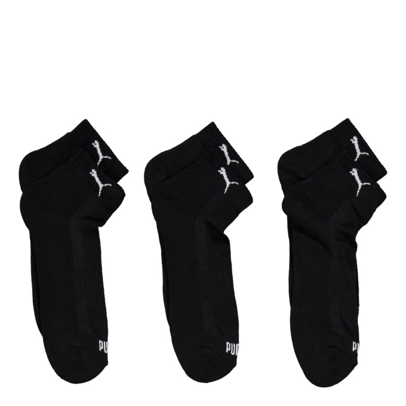 Puma Unisex Cushioned Quarter  Black