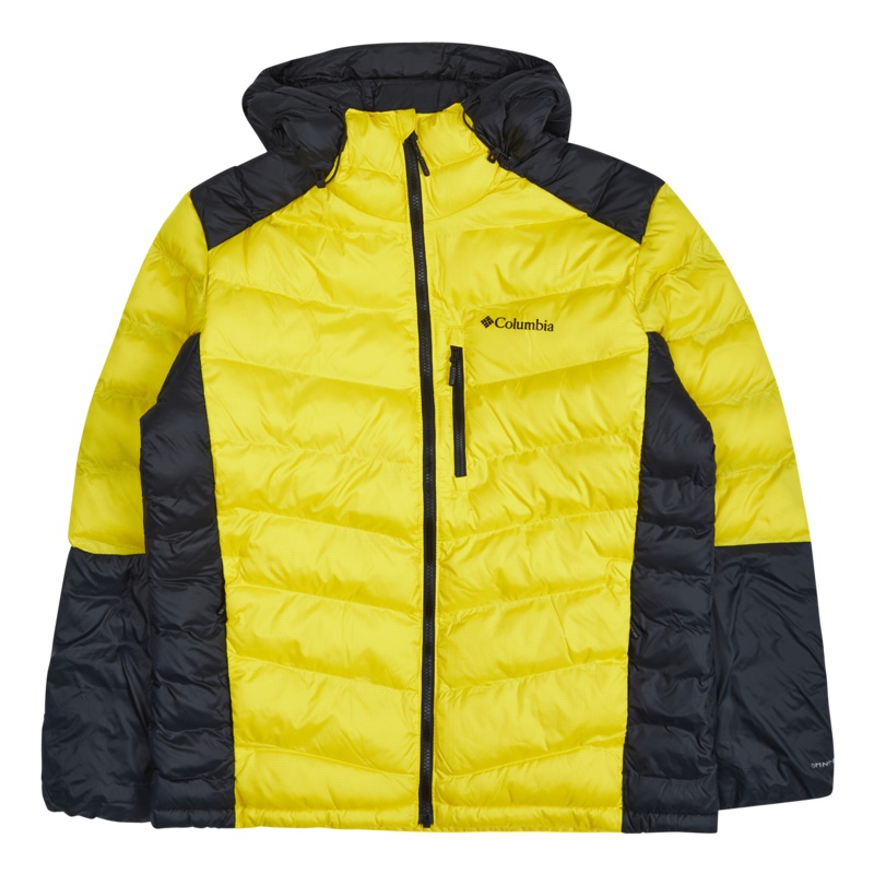 Labyrinth Loop Hooded Jacket Laser Lemon, Bl