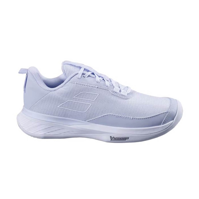 Babolat SFX Evo Clay Womens|4123 Xenon Blue/White|4|4|5|5|6|6|7|7|8|8|9